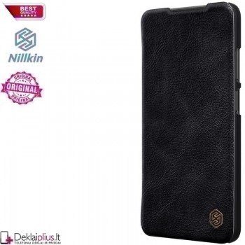 Odinis Nillkin qin serijos dėklas - juodas (Xiaomi Redmi 10/Redmi 10 (2022 m.) Odinis Nillkin qin serijos dėklas - juodas (Xiaomi Redmi 10/Redmi 10 (2022 m.)